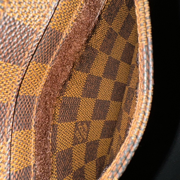 Louis Vuitton Geronimos Waist/Bum Bag Damier Canvas w/Red Interior - Picture 6 of 7